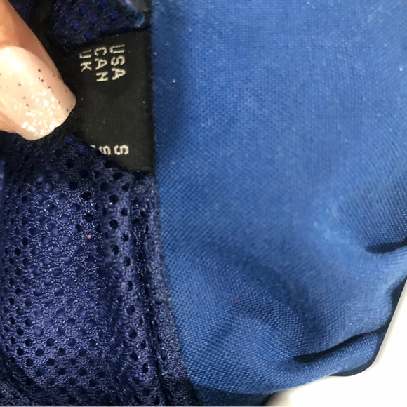 PATAGONIA MEN’S VTG BLUE PURPLE ZIP UP JACKET PACK AWSY HOODIE SMALL - Picture 14 of 16